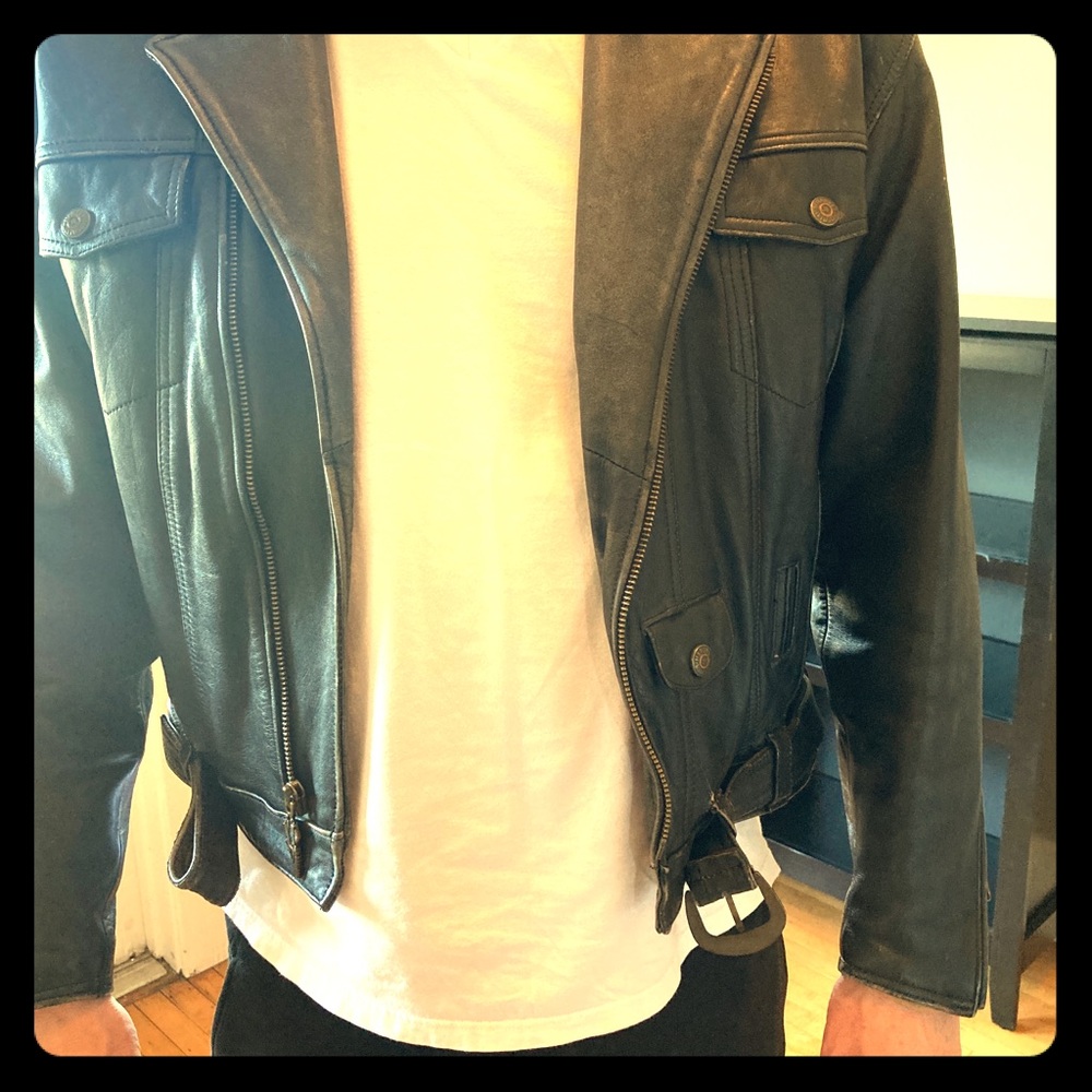 Vintage 1990 Harley Davidson leather jacket